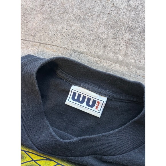 Vtg 90s Globe Wu Wear T Shirt Mens XL Black Hip Hop Single stitch Wu Tang Clan - Picture 4 of 8